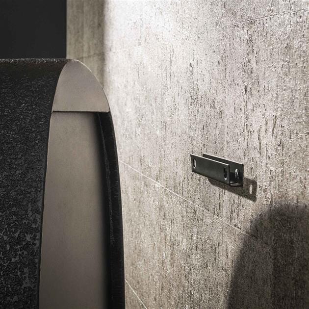 Instalación de la Estantería de Pared Triangular con fijación a pared.